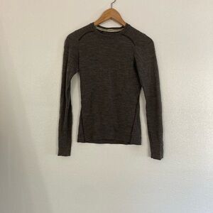 Smartwool Classic Thermal 250g Womens XSmall Grey/ Purple Base Layer